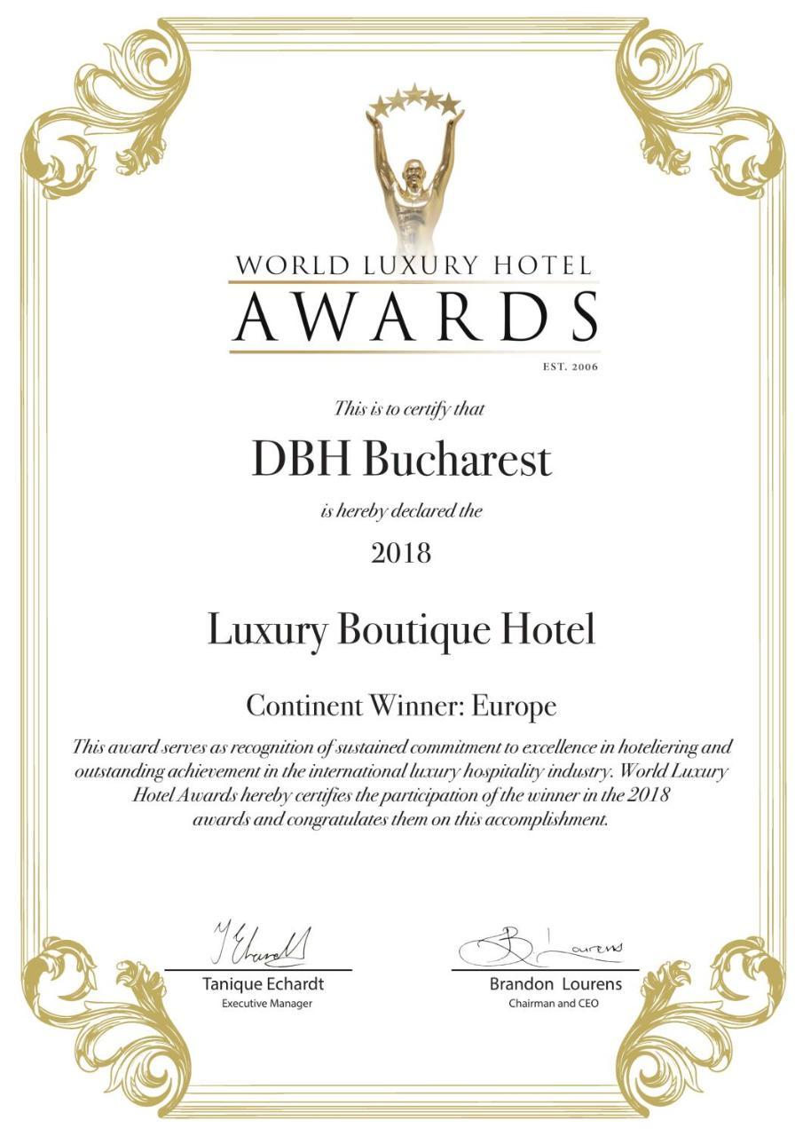 Dbh Bucharest Hotel Eksteriør billede